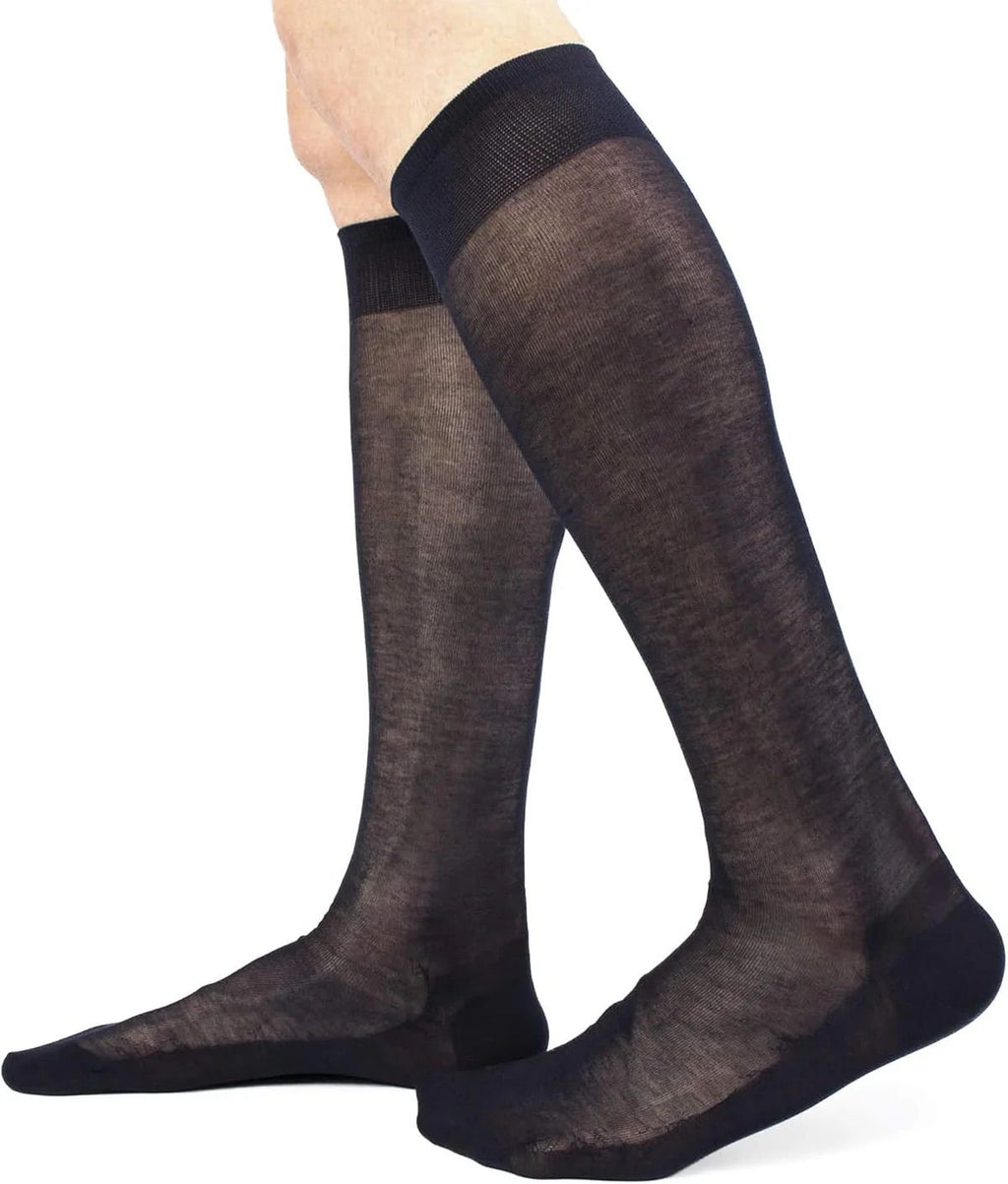 Calzini punto chiffon lunghi 6 paia