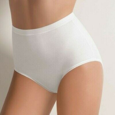 Slip vita alta Ilary donna bianco 3 pezzi