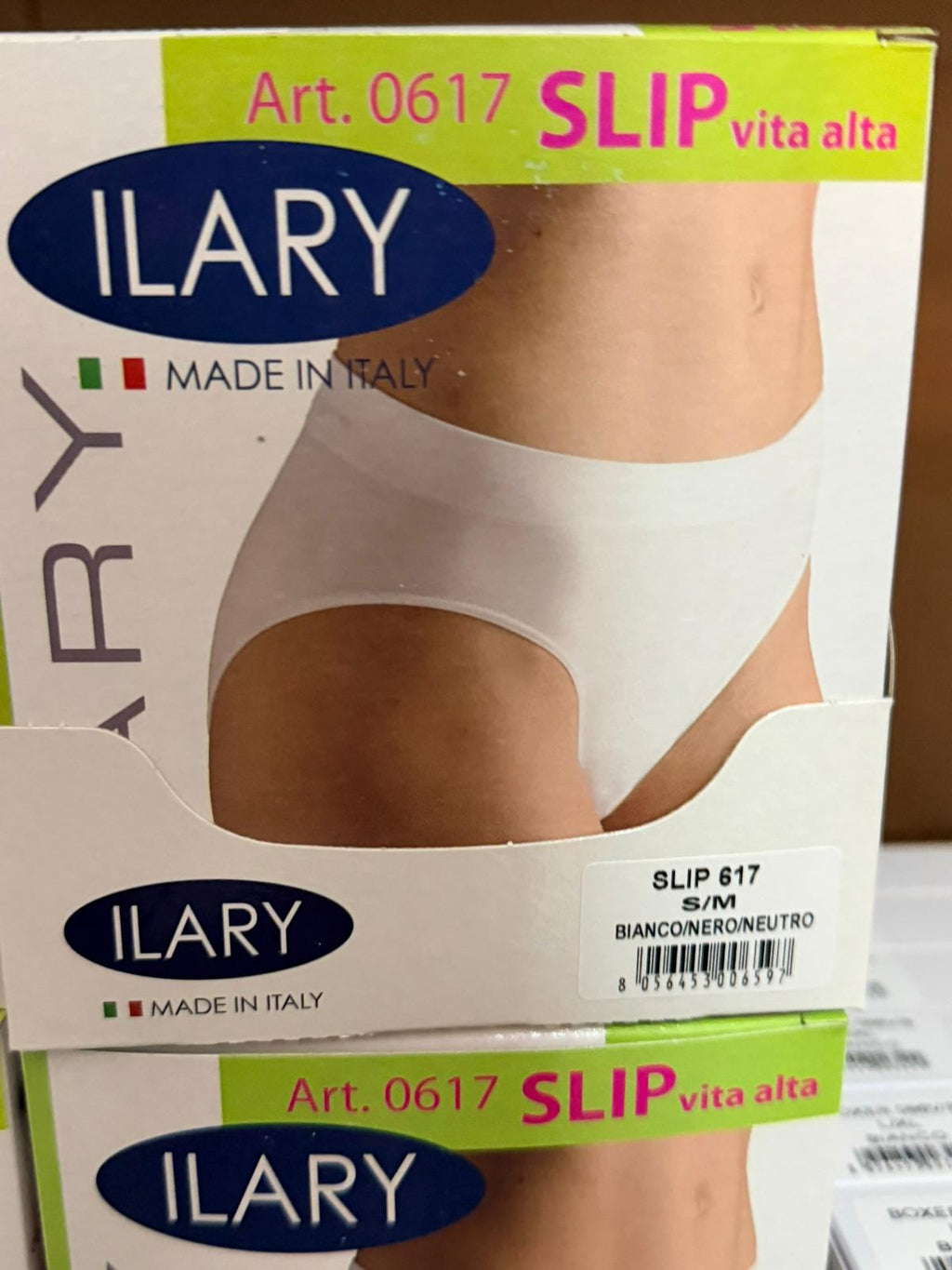 Slip vita alta Ilary donna assortito 3 pezzi