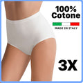 Slip vita alta Ilary donna assortito 3 pezzi