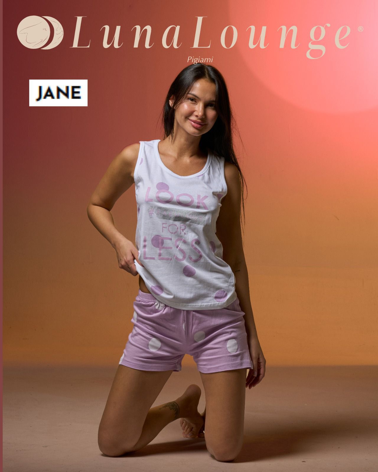 Pigiama donna estivo Jane - Luna Lounge